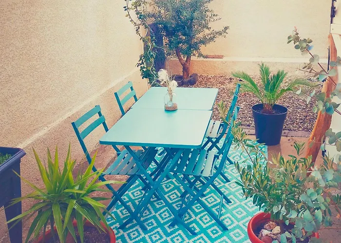 Narbonne Studio Lamarobile Avec Jardin Et Terrasse Proche Des Grands Buffets, Du Centre Ville Et De La Gare